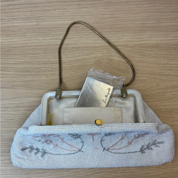 Vintage La Regale Italian Beaded Clutch Made in Japan